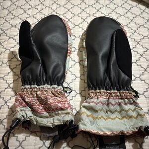 Colorful Patterned Mittens